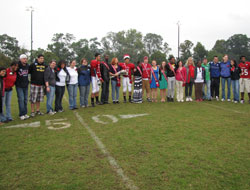 Homecoming King and Queen candidates