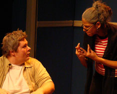 Students acting