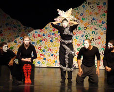 Students acting