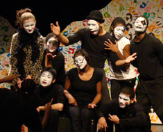 Students acting