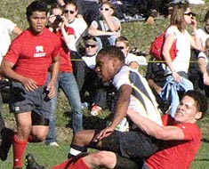 MSSD tackles opponent