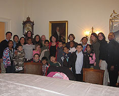 Students in White House
