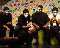 Image: MIME from Letters to Grandma, MSSD production November 7, 2009