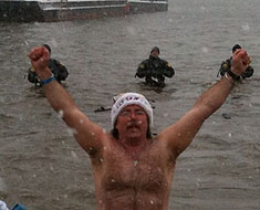 Image: Steven Doleac in water