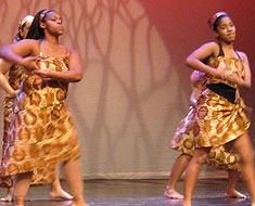 Image: MSSD World Dance Express Concert February 4, 2010 Ceremony of First Moon African Dance with Drums