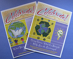 Image: National contest magazine, Celebrate! covers.