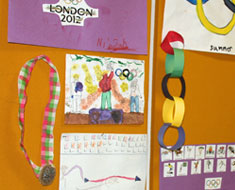 Image: “Summer Olympics” was the theme for KDES’s 2012 ESY program. (Photo: Susan Flanigan)