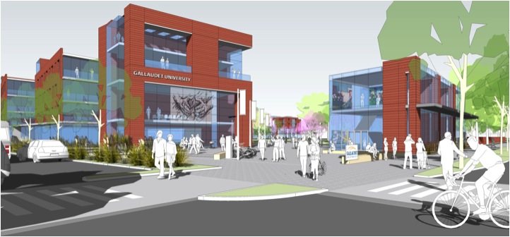 Rendering of the Sixth Street/Florida Avenue Gateway