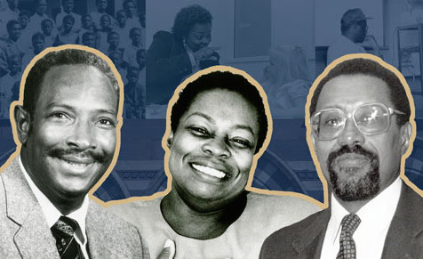 Trio of Black Deaf Historical Figures