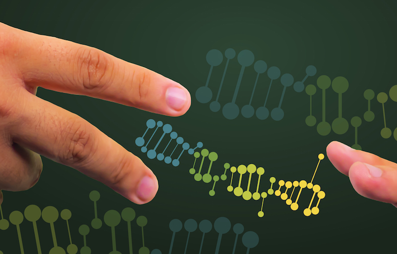 DNA helix sign