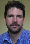 Paul Dudis, with a blue shirt